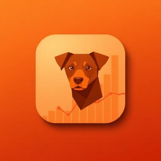 MBA Dog Bot logomark